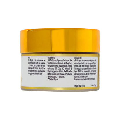 24K Gold Radiance Face Scrub