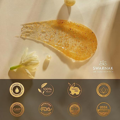 24K Gold Radiance Face Scrub